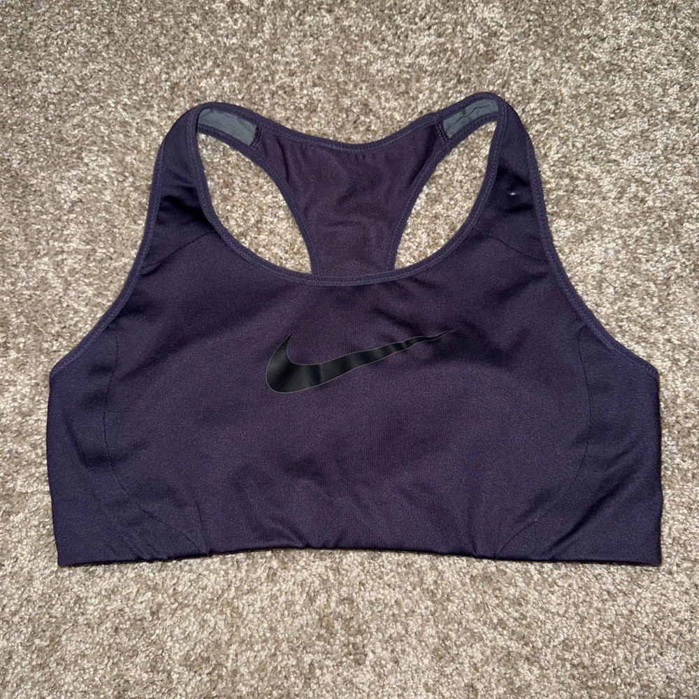 Nike Women's Dark Purple Sports Bra